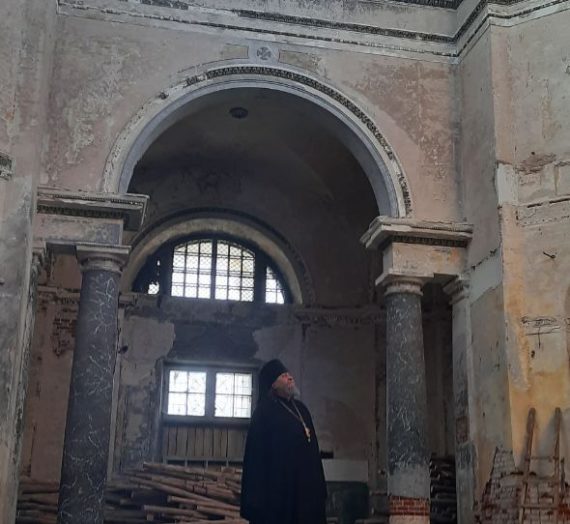 Реставрация Борисоглебского собора в Торжке